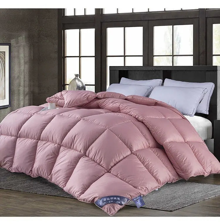 Thickened 95% White Goose Down quilt Comfortable and Breathable Duvet Ideal Gift for Students Winter cotton thick quilt core